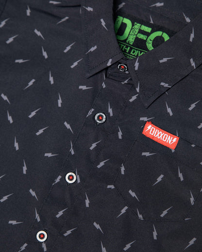 Youth Bolt Party Shirt - Black & Gray