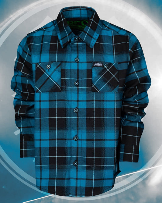 Youth Parkway Drive - Deep Blue Flannel