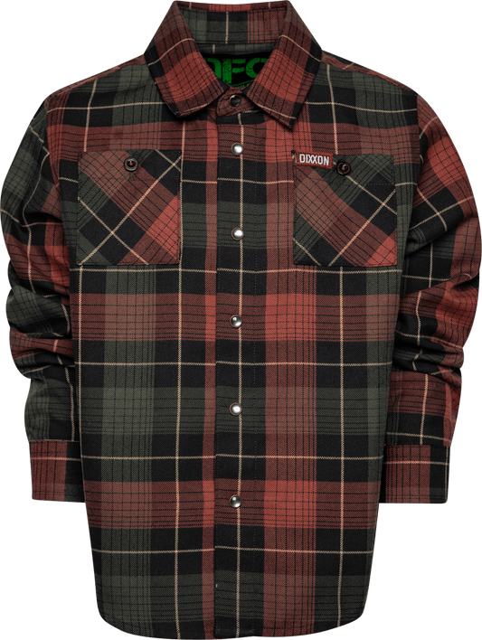 Youth Redwood Forest Flannel - This Land Series